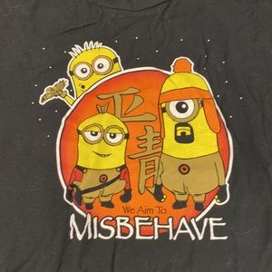 Minions / Firefly Misbehave mash up T-Shirt XL